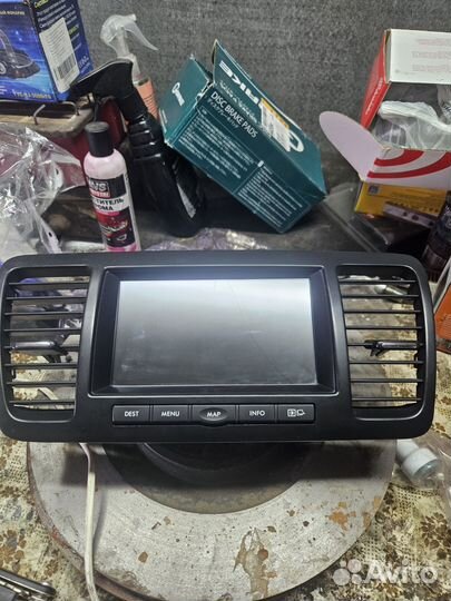 Рамка с компьютером,subaru legacy bl5 левый руль