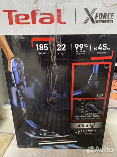 Беспроводной пылесос tefal