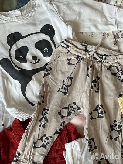 Вещи пакетом на девочку 80 86, 26 штук