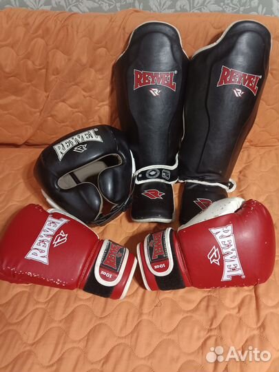 Шлем, защита и перчатки для единоборств детские