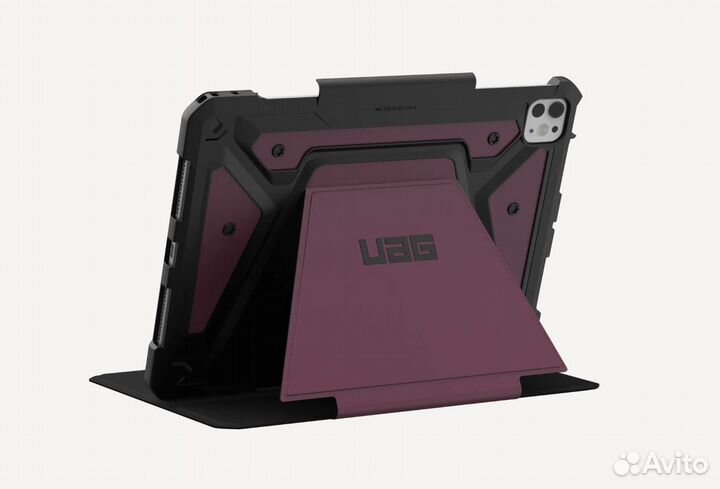 Чехол UAG на iPad pro 11 m4 2024 Бордовый