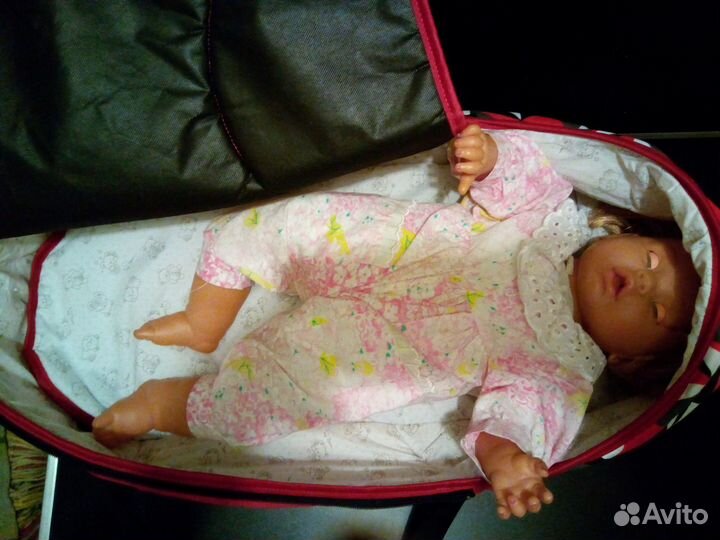 Сумка переноска для новорождённых / люлька