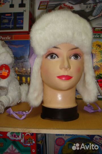 Шапка зимняя для девочки (новая)