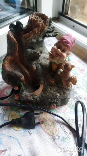 Фонтан комнатный декоративный настольный