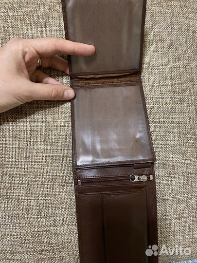 Кошелёк мужской кожаный