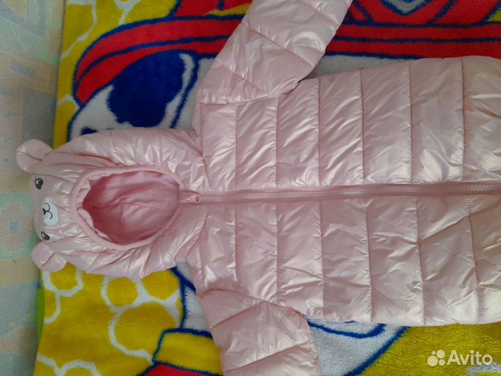 Куртка демисезонная для девочки размер 86