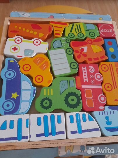 Деревянные пазлы