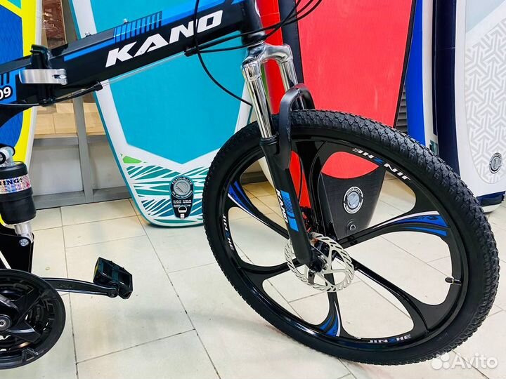 Горный велосипед складной 24 дюйма/ 24 скорости