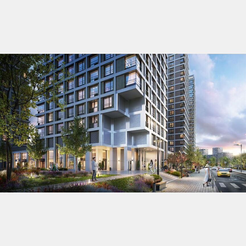 2-к. квартира, 58 м², 21/22 эт.