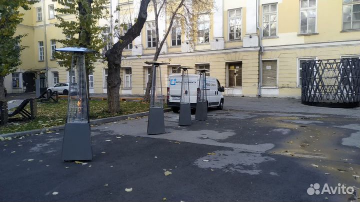 Аренда газовых обогревателей