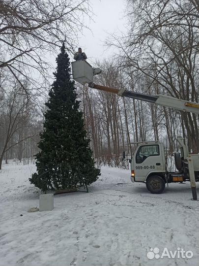 Аренда и услуги телескопической автовышки, 16 м
