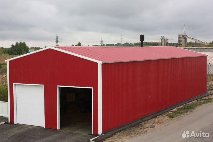 Производственные помещения из сэндвич панелей