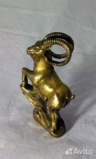 Козел - Китайская статуэтка из Бронзы, ru* 171