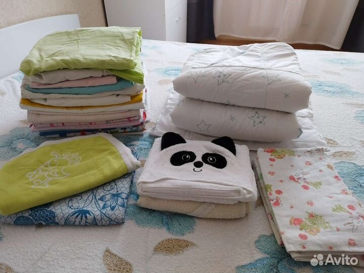 Постельные принадлежности IKEA для двойни малышей