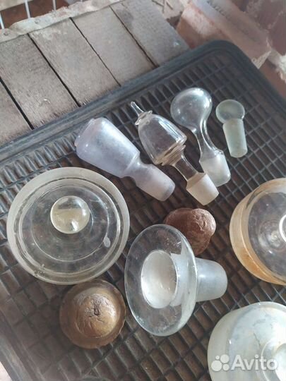 Пробки стеклянные довоенные