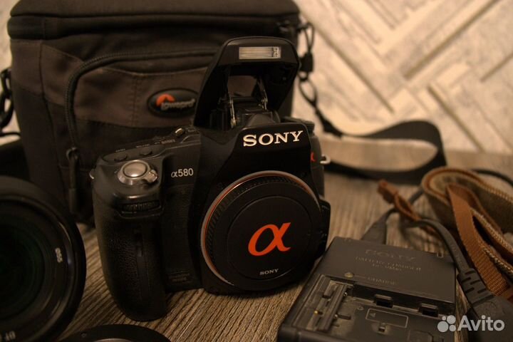 Фотоаппарат зеркальный Sony Alpha dslr-A580