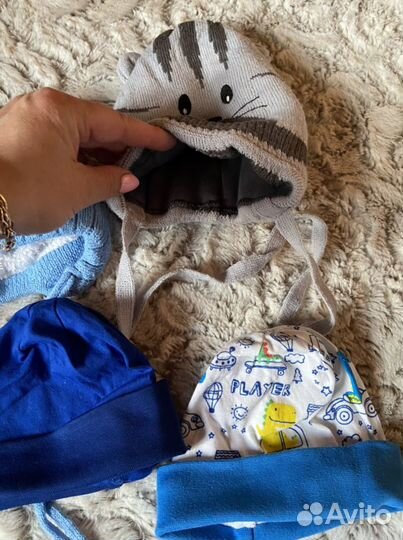 Шапки детские для мальчиков