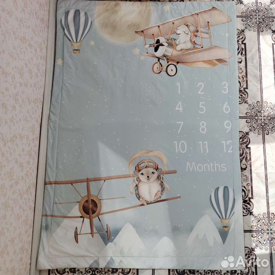 Фотоплед, одеяло для новорожденных