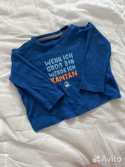 Лонгслив для мальчика 68