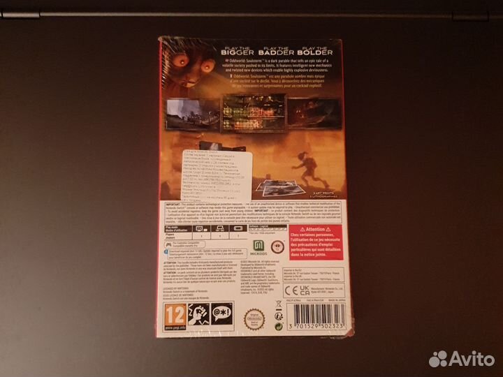 Oddworld Soulstorm Nintendo switch