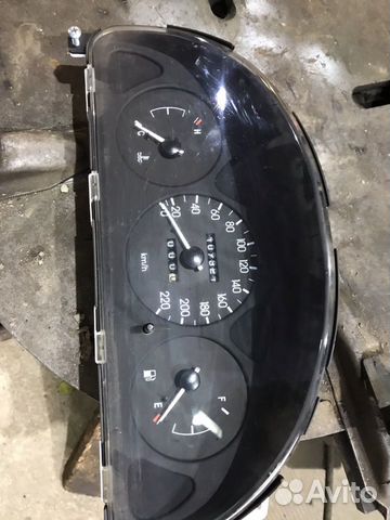 Chevrolet lanos sens приборная панель