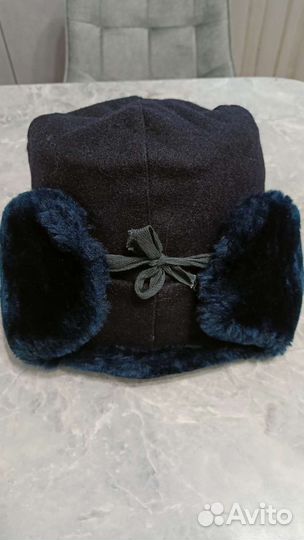 Шапка-ушанка 56 размер
