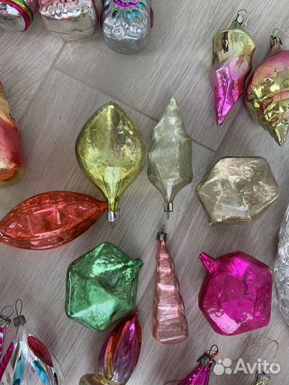 Елочные игрушки СССР