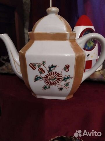 Винтаж Старый Китайский чайник 50 года