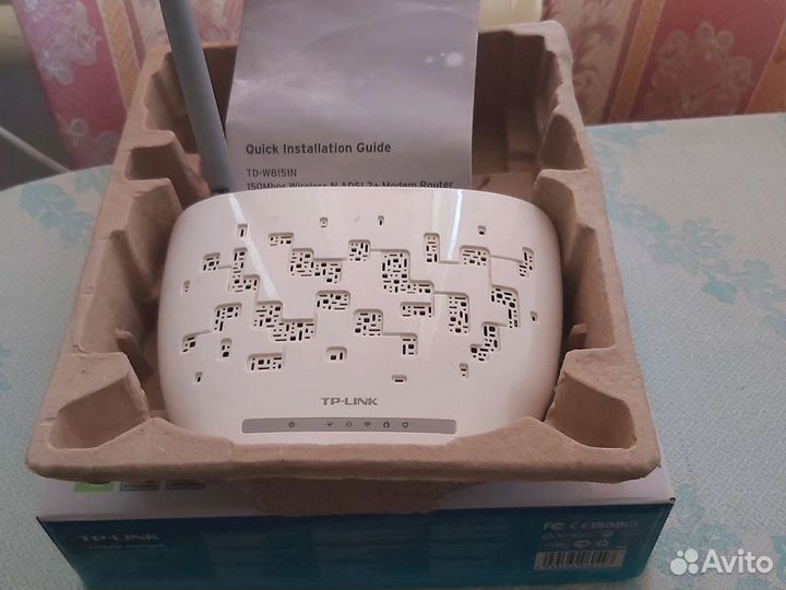 Роутер adsl2+ TP-link TD-W8151Ns