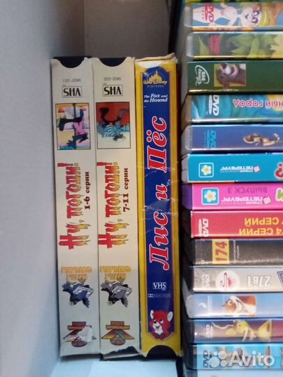 Диски, видео кассеты для детей