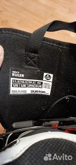 Ботинки для сноуборда burton