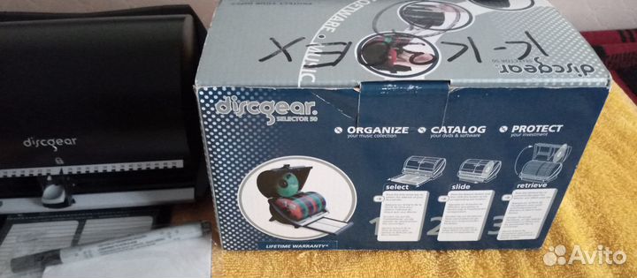 Бокс для хранения CD/DVD дисков на 50 шт