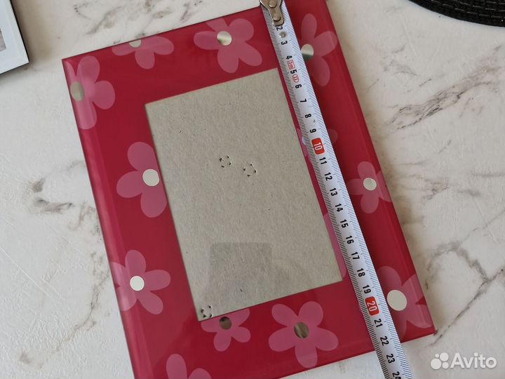 Рамка для фотографий розовая