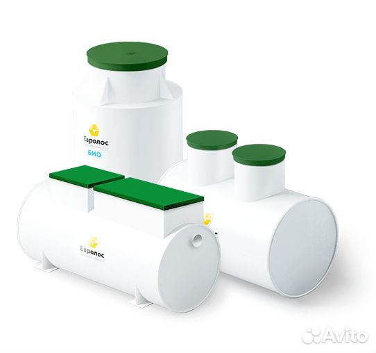 Станция Биологической очистки от 3 до 200 человек