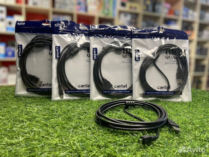 Кабель USB 2.0 USB-Mini USB 3M