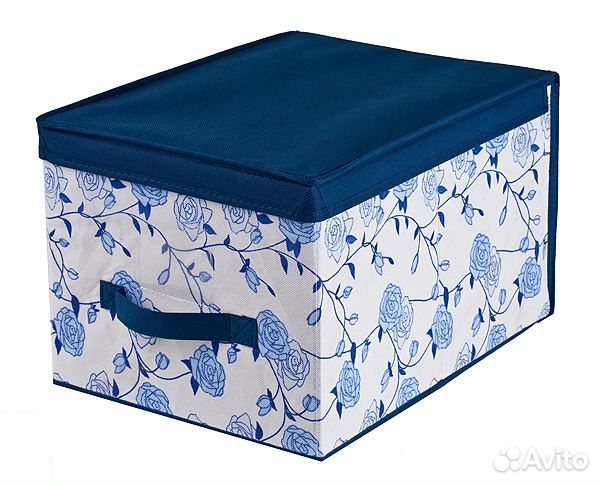 Новые 2 коробки для хранения вещей в целлофане