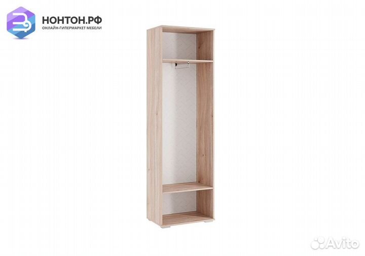 Шкаф двухдверный Лайк 08.01 дуб мария / индиго