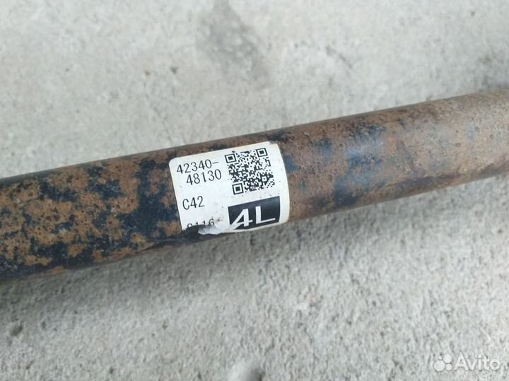 Привод задний левый Lexus RX 4 3.5 2018 год