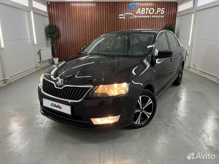 Skoda Rapid 1.6 МТ, 2014, 112 600 км