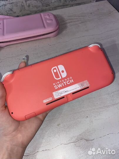 Nintendo switch lite с играми