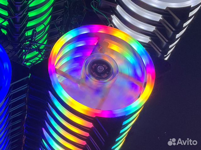 Много Новые Вентиляторы 120мм для пк