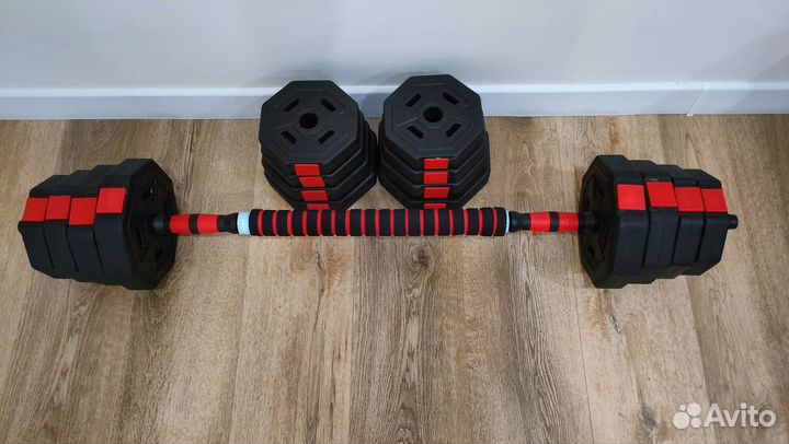 Набор штанга и гантели