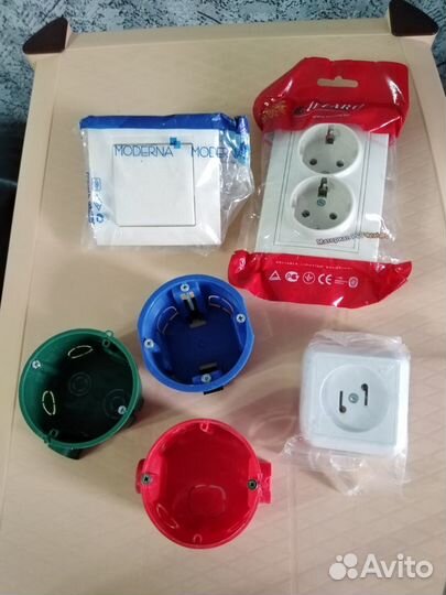 Розетки, выключатели