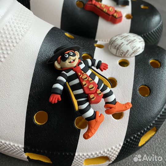 11 US Crocs x McDonalds Hamburglar Classic Clog