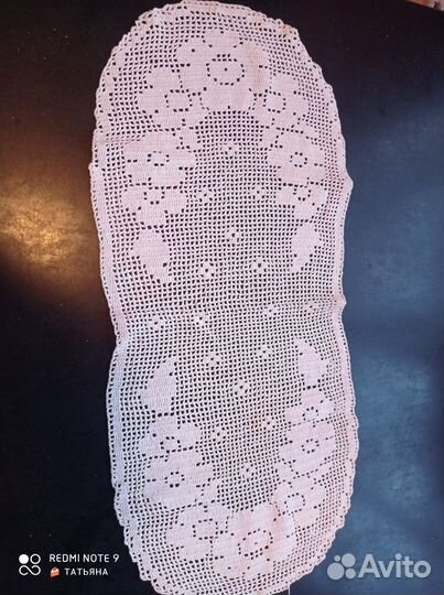 Кружево ручная вязка