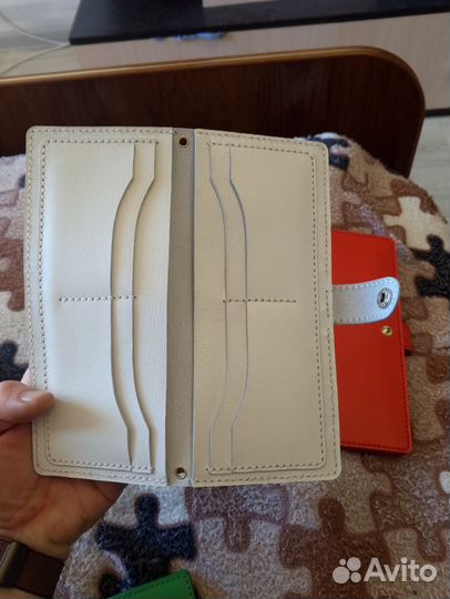 Кошелек женский кожаный ручной работы