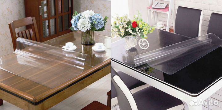 Защитная прозрачная пленка, мягкое стекло