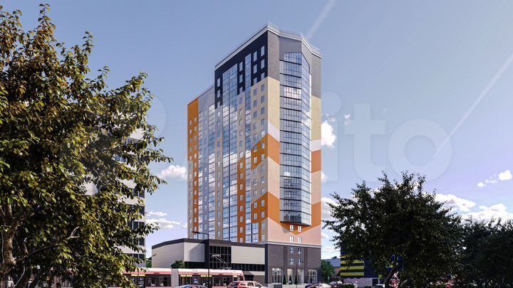 3-к. квартира, 71,5 м², 7/20 эт.