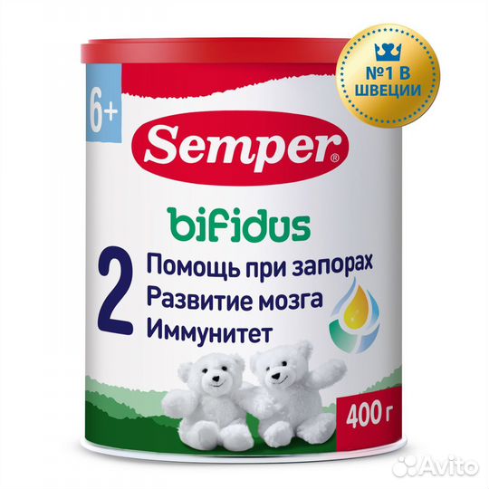 Semper Bifidus Молочная смесь 400 г