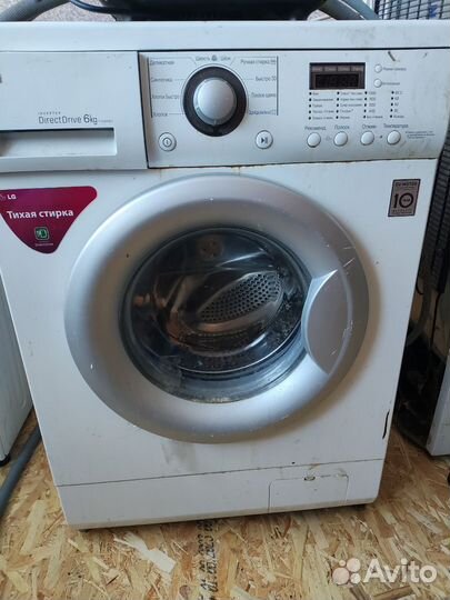 Стиральная машина LG direct drive 6 кг